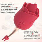 10 Vibrations Rose Suction Vibrator Masturbation Massager