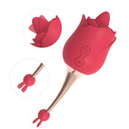 10 Vibrations Rose Suction Vibrator Masturbation Massager