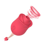 10 Vibrations Rose Suction Vibrator Masturbation Massager