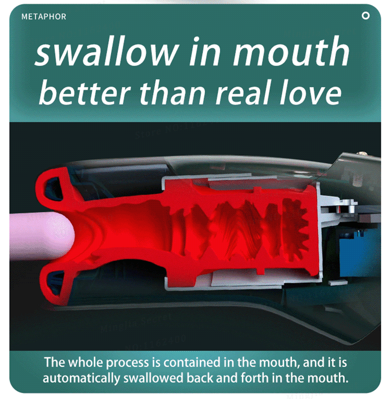 Leten Blowjob III - Automatic Retractable Sucking & Heating Men's Stroker