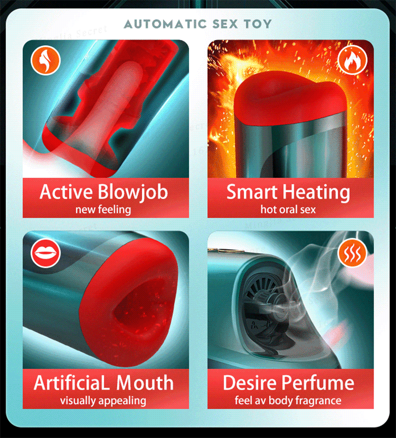 Leten Blowjob III - Automatic Retractable Sucking & Heating Men's Stroker