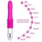 Automatic Hands Free Thrusting Dildo Vibrator