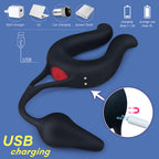 Wireless Remote Control Men's Penis Ring Vibrating Ring
