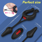 Wireless Remote Control Men's Penis Ring Vibrating Ring