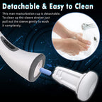 SparkSolo 7 Vibration 3 Sucking Smart Heating Automatic Male Stroker Hands Free Blowjob Pleasure Realistic Textured Ultra-Soft Blowjob Toy