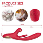 G-Spot Stimulator Suction Tapping Thrusting Dildo Sex Toy