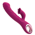 Revel Rabbit Silicone Fluttering and Fingering Dual Action Vibe - Fingers Your G-Spot and Tongues Your Clit!