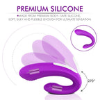 9 Frequency Vibration Couples Vibrator Wireless Remote Pink Vibrator