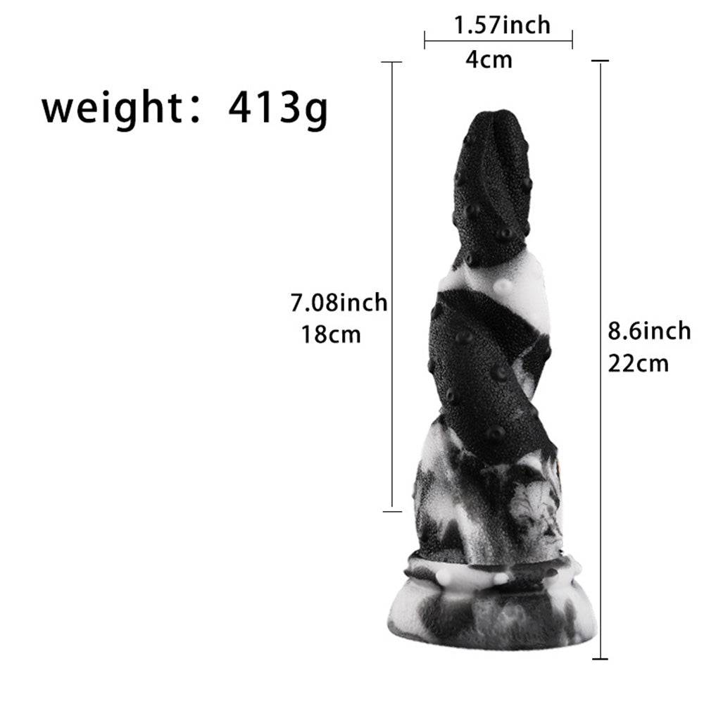 Liquid Silicone Shaped Anal Plug Dildo