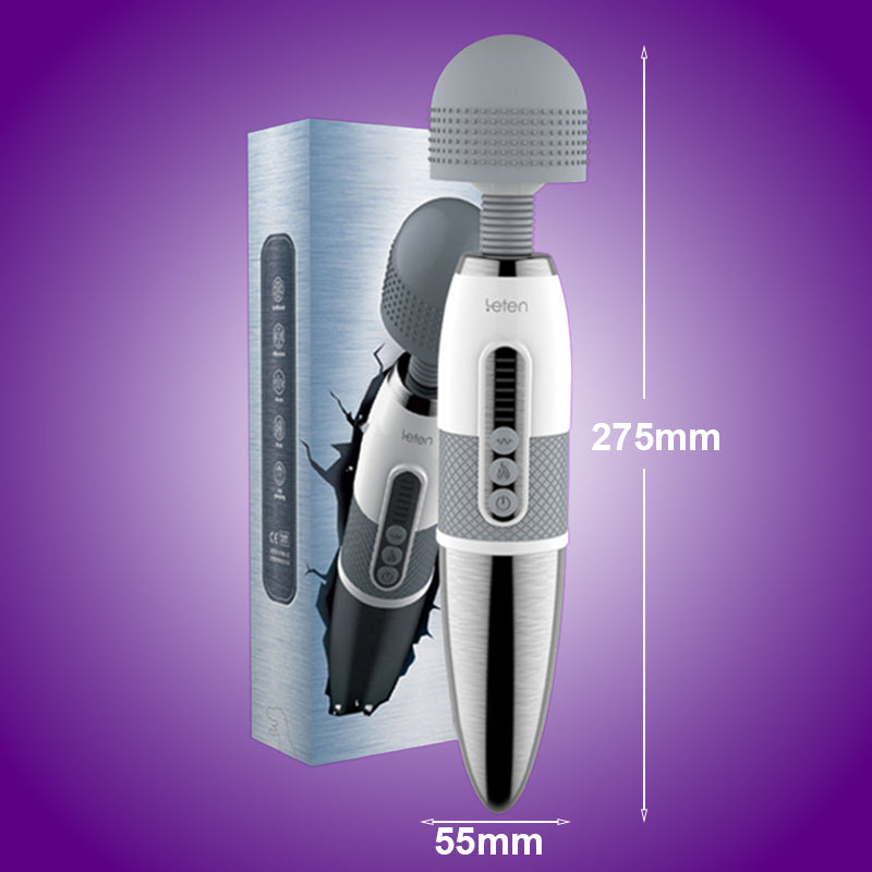 Leten Lightning Huge Big Head Magic Wand AV Stick Vibrator