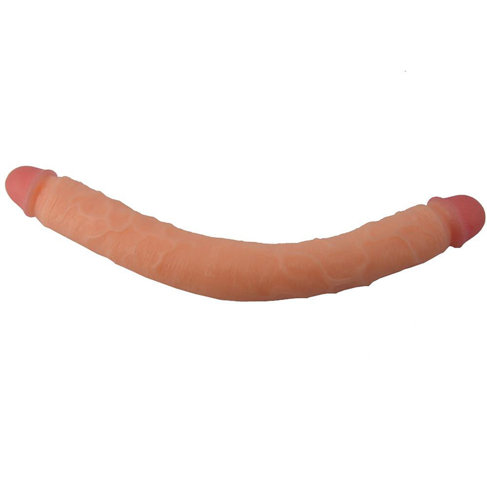 Double-Headed Artificial Anal Plug Masturbator Dildo