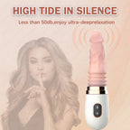 Remote Control Automatic 7-Frequency Telescopic Vibration Intelligent Heating Dildo