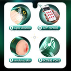 Leten APP Control Voice Interactive Male Stroker