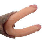 Double-Headed Artificial Anal Plug Masturbator Dildo