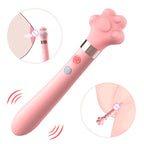 Smart Heated Vibrating Cat Paw Vibrator