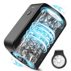 TurboPulseⅢ 7 Rotation Modes & Thrusting 2 in 1  Vibrating Male Stroker