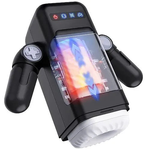 QuantumBot Automatic Male Strokers Cup with 10 Thrusting & Vibration Modes