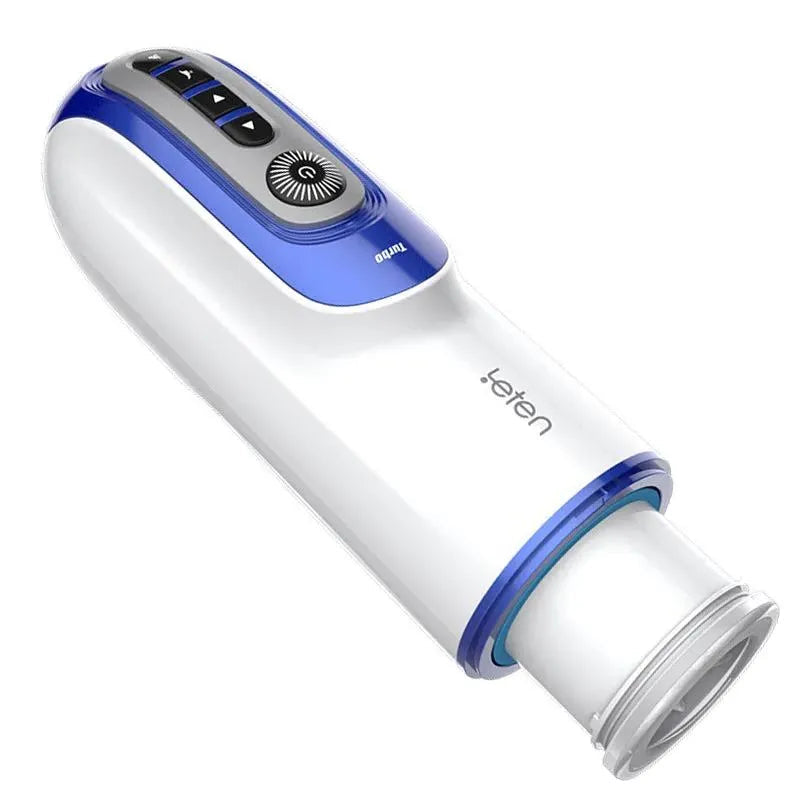 Leten 7 Thrusting Rotation sucking Male Stroker smart voice with Suction Base