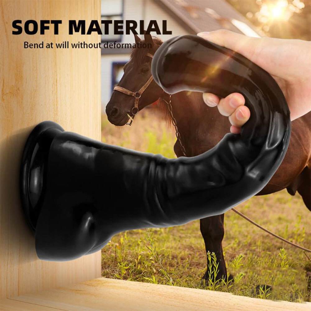 Huge Simulated Horse Suction Cup Dildo