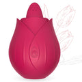 Vibrating Tongue Rose Vibrator Clitoral Stimulation Female Masturbator