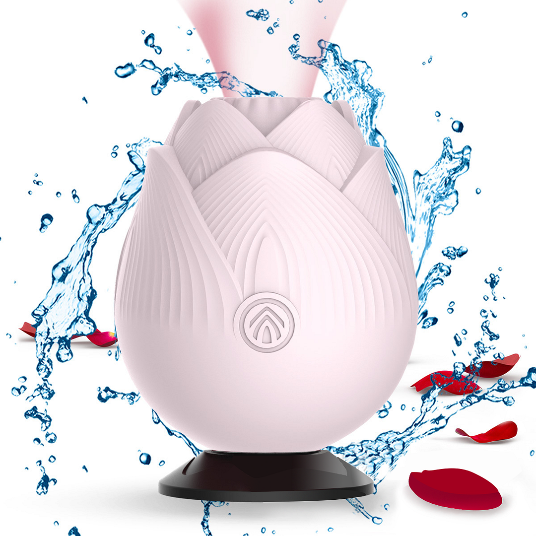 Rose Suction Vibrator Multiple Pleasure Vibrating Suction Egg Vibrator