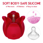 Rose Multi-Frequency Vibrating Egg Female  Orgasm Masturbation Massager