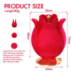 Rose Multi-Frequency Vibrating Egg Female  Orgasm Masturbation Massager