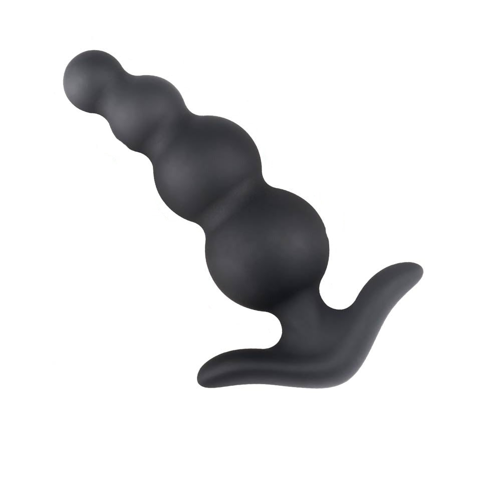 Silicone Pull Bead Back Court Anal Plug