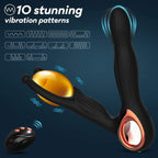 Prostate Massage 10 Frequency Vibration Anal Plug