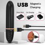 Hands-Free 2-In-1 Fully Automatic Telescopic Vibrating Dildo